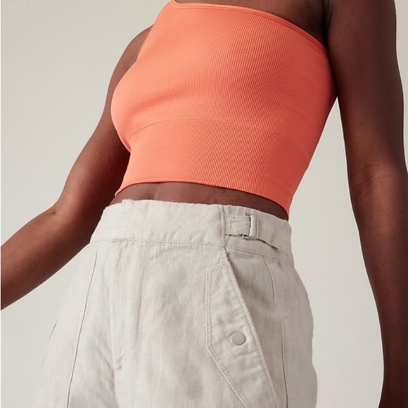 Athleta Voyager Linen Beige Pant $109 Pkus Size 22 Brand New with Tag - Picture 5 of 5